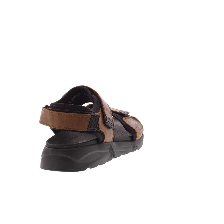 Mephisto sandales cognac 4