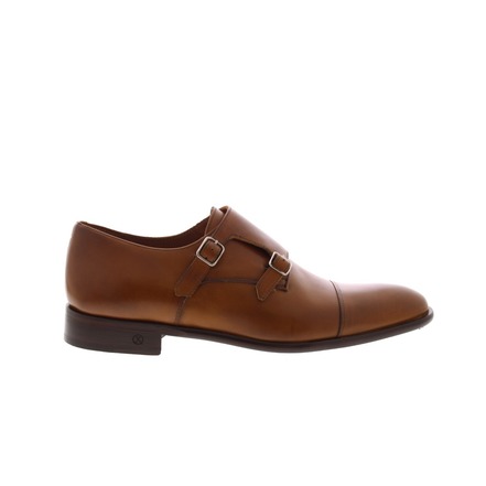 Ambiorix niedrige schuhe cognac