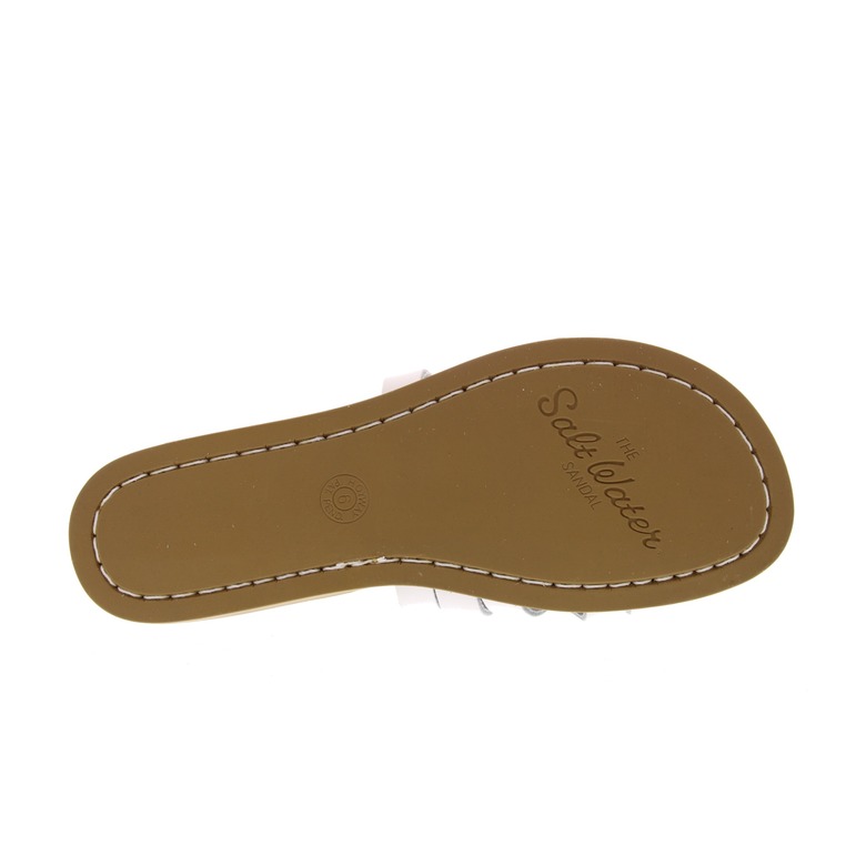 Salt-water Sandal thong slippers white 5