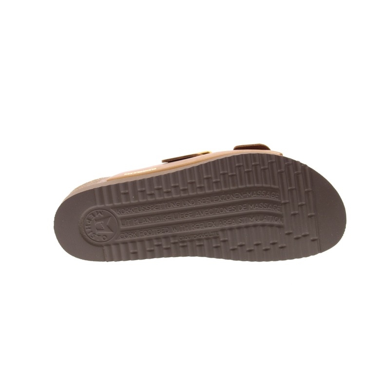 Mephisto thong slippers camel 5