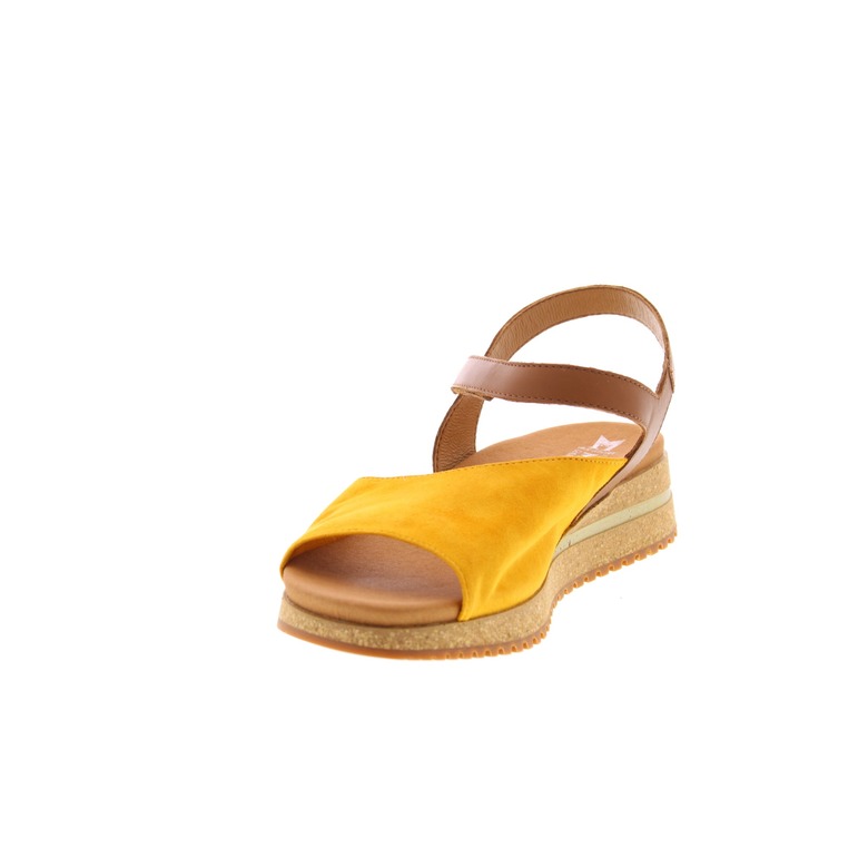 Mephisto sandales jaune 3