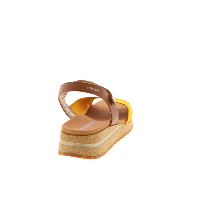 Mephisto sandales jaune 4