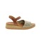 Mephisto sandales vert kaki 1