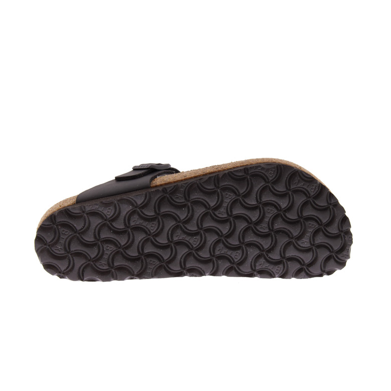 Birkenstock thong slippers black 5