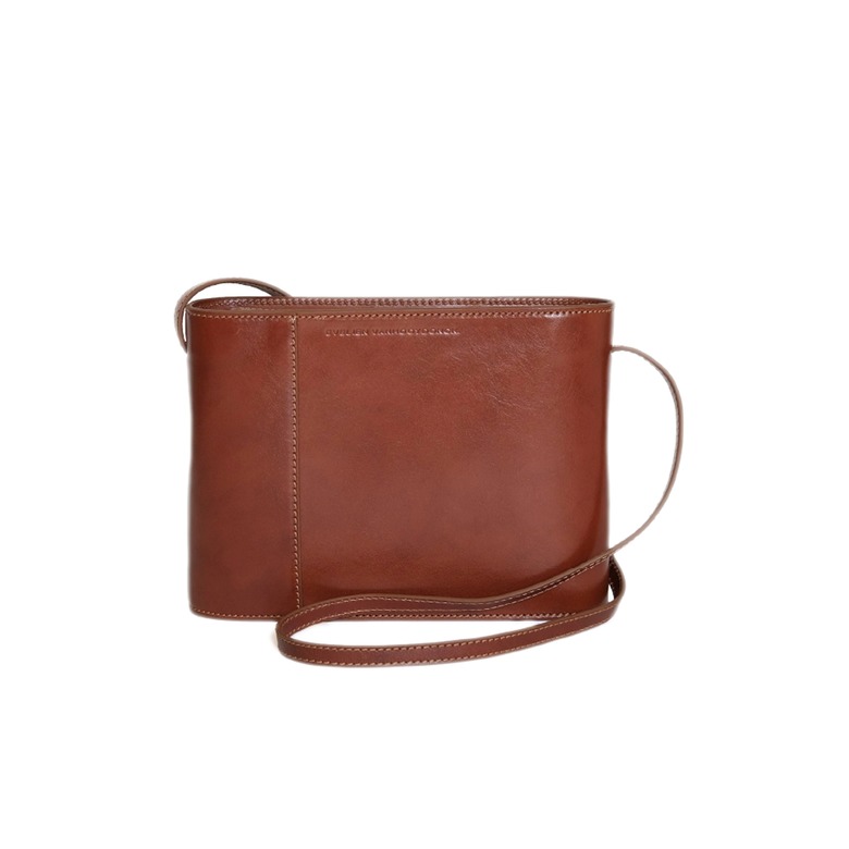 Evelien Vanhooydonck sac à main cognac 1