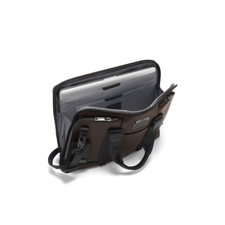Tumi laptop tasche braun