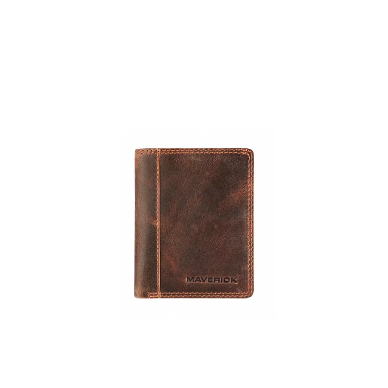 Maverick porte-cartes brun 1