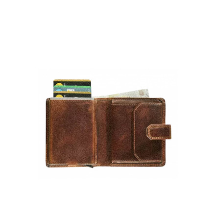 Maverick porte-cartes brun