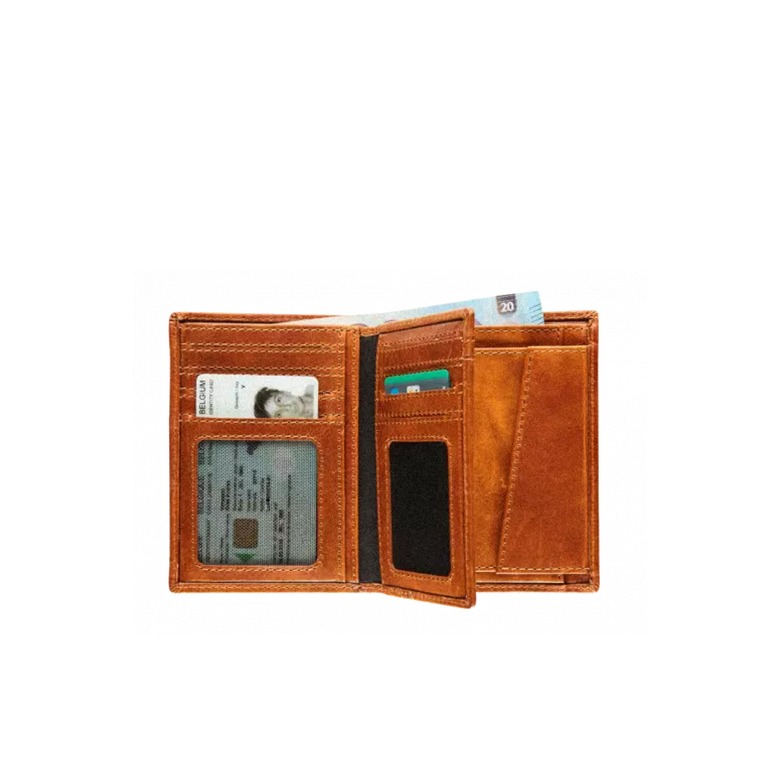 Maverick wallet cognac 2