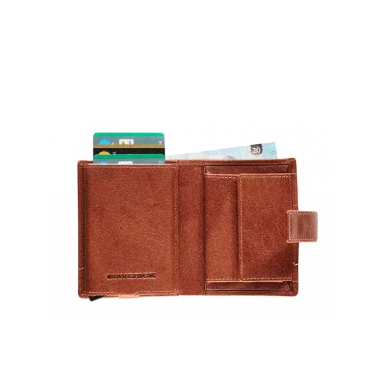 Maverick kreditkartenetui cognac 2