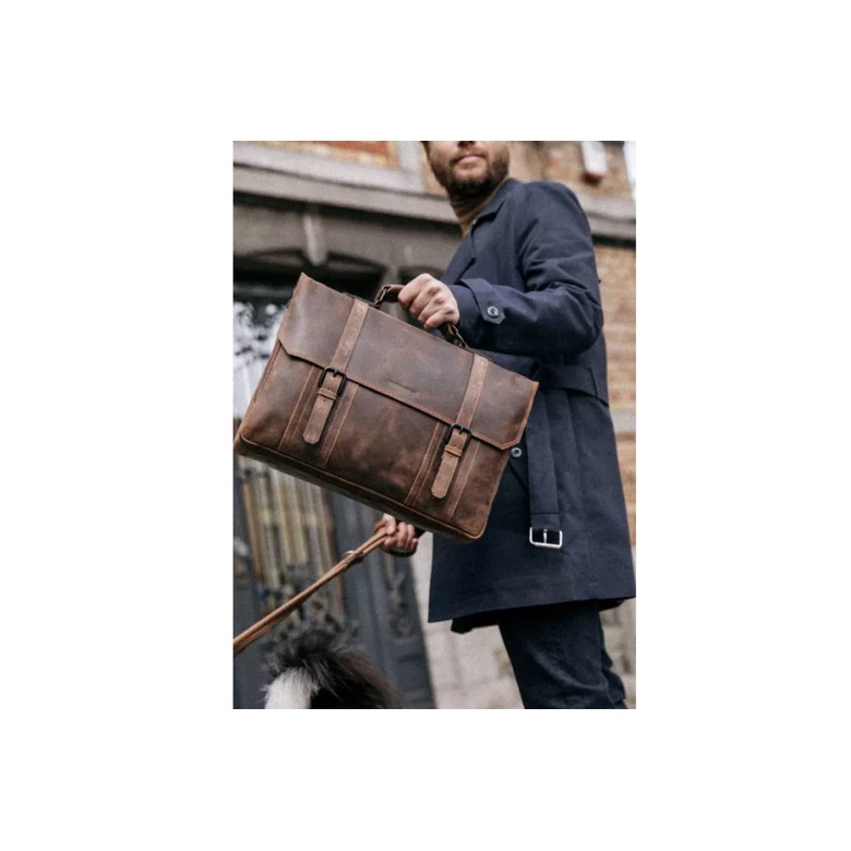 Maverick sac pour l'ordinateur brown 3