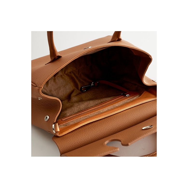 Nathan-baume sac à main cognac 3