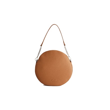 Nathan-baume sac bandoulière cognac
