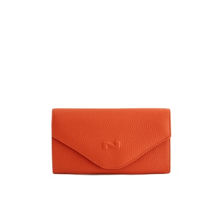 Nathan-baume portefeuille oranje