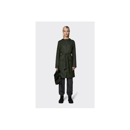 Rains manteau vert