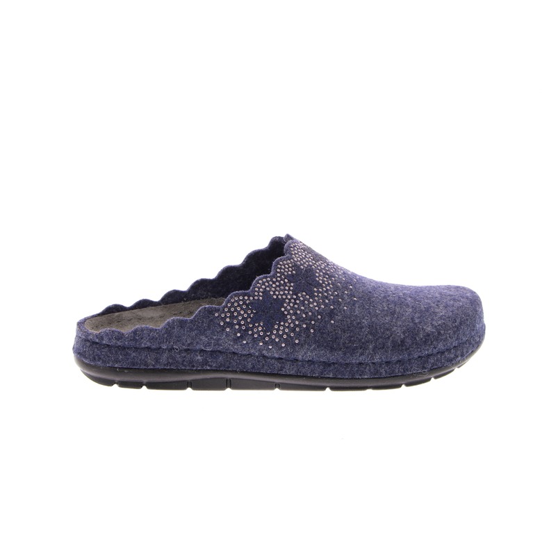 Rohde pantoufles bleu