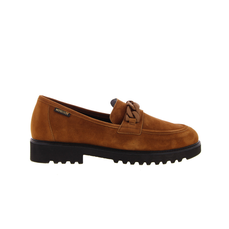 Mephisto mokassins cognac 1