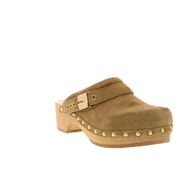 Scholl slippers lightbrown 2