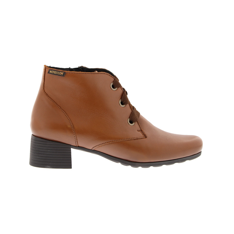 Mephisto lace shoes cognac 1