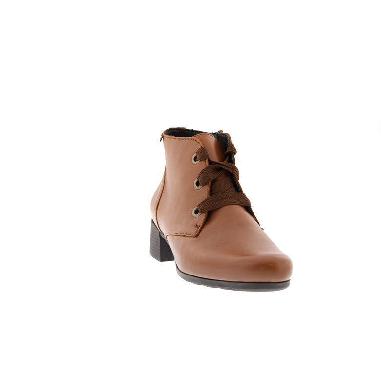 Mephisto lace shoes cognac 2