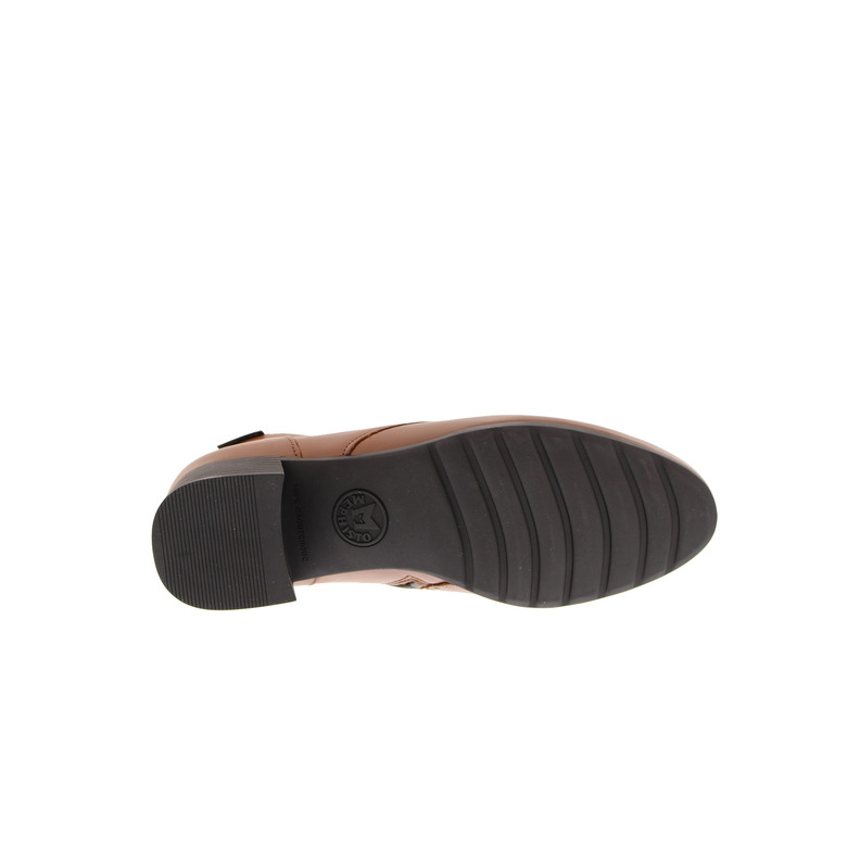 Mephisto lace shoes cognac 5