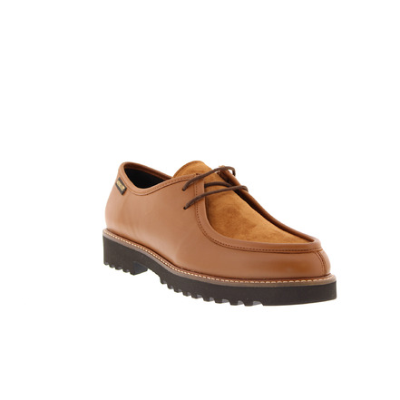 Mephisto lage schoenen cognac