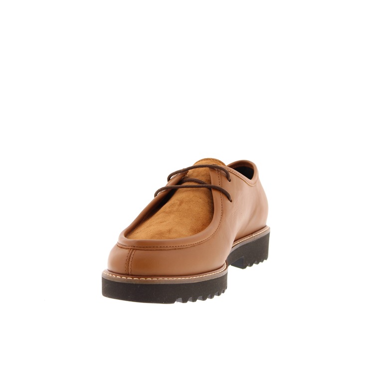 Mephisto lage schoenen cognac 3