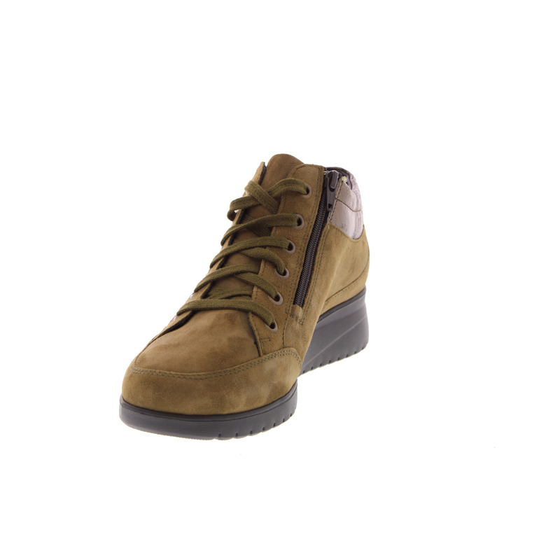 Mephisto lace shoes green 3