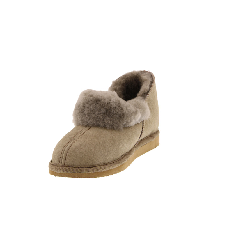 Shepherd pantoffels taupe 3