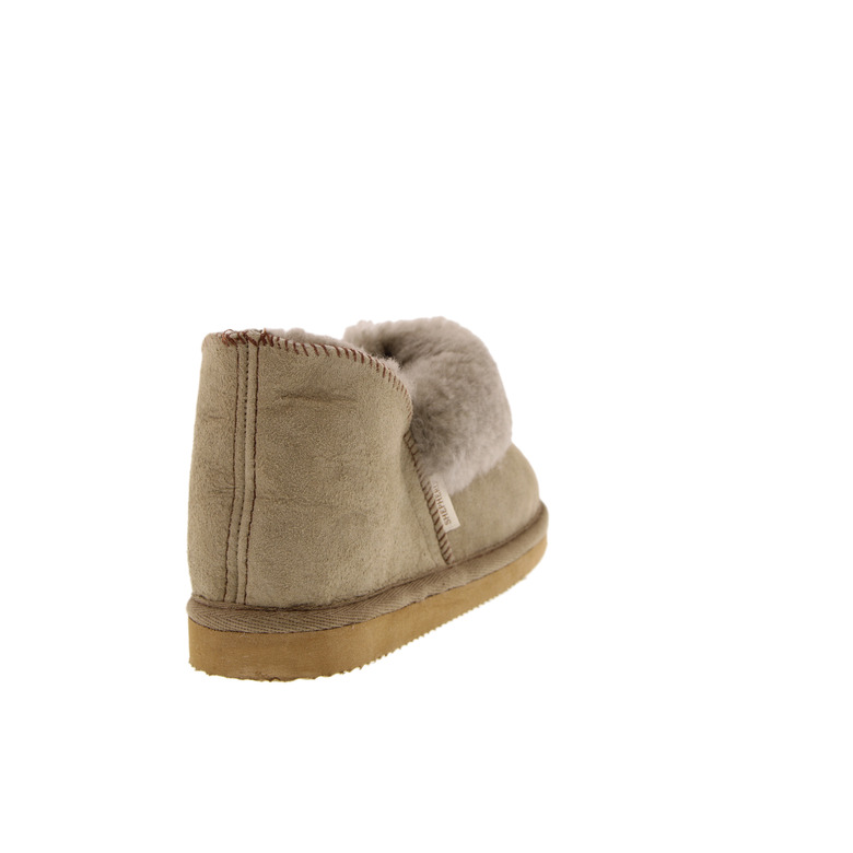 Shepherd pantoffels taupe 4