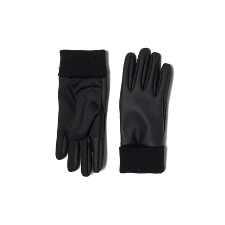 Rains handschuhe schwarz