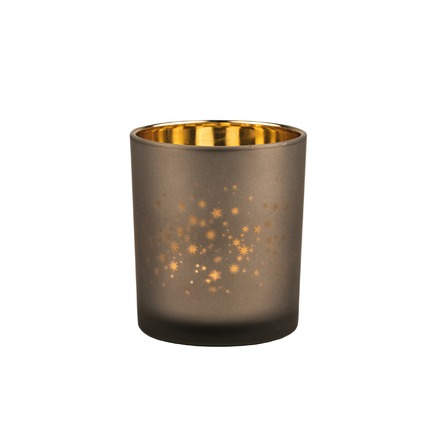 Rader tealight/candleholder brown
