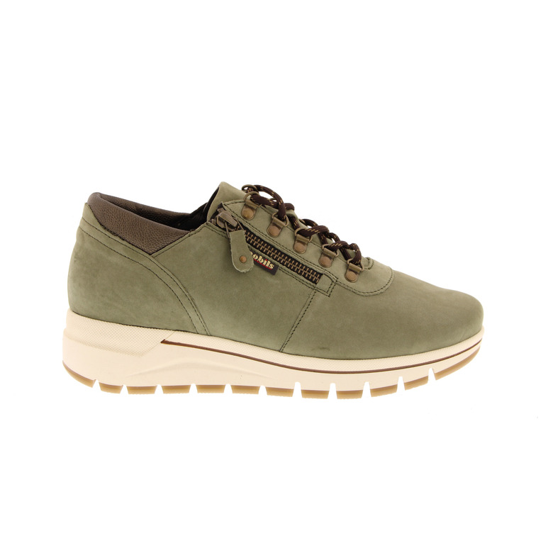 Mephisto Mobils chaussures à lacets vert kaki 1