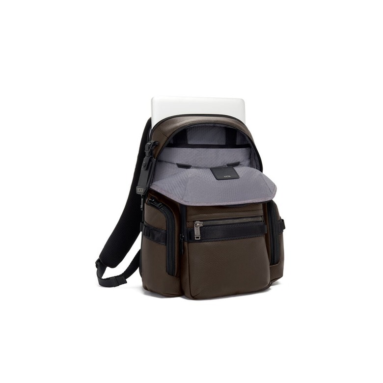Tumi backpack brown 2