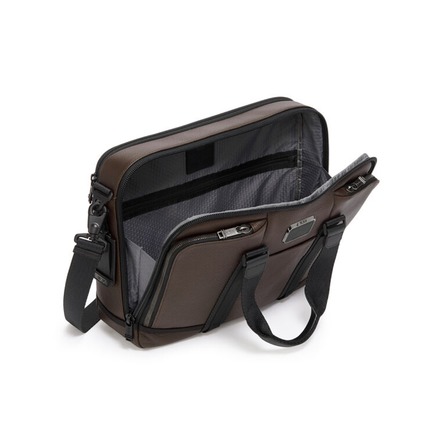 Tumi laptop tasche braun