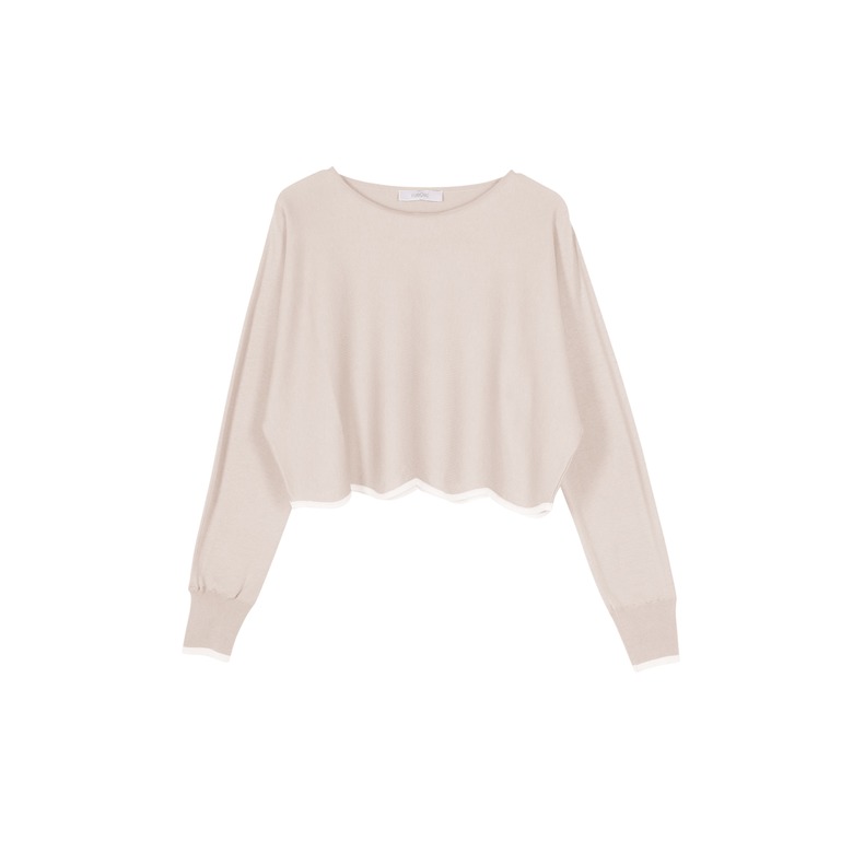 Furore trui beige
