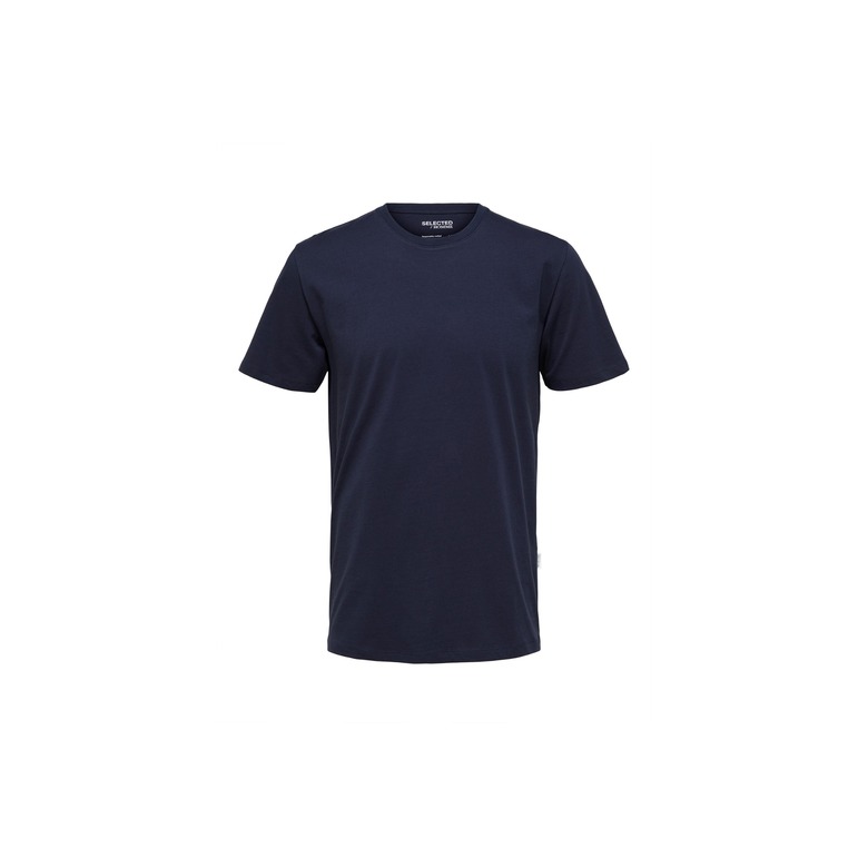 Selected Homme t-shirt donker blauw