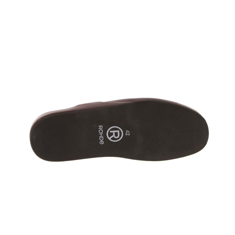 Rohde slippers bordeaux 5