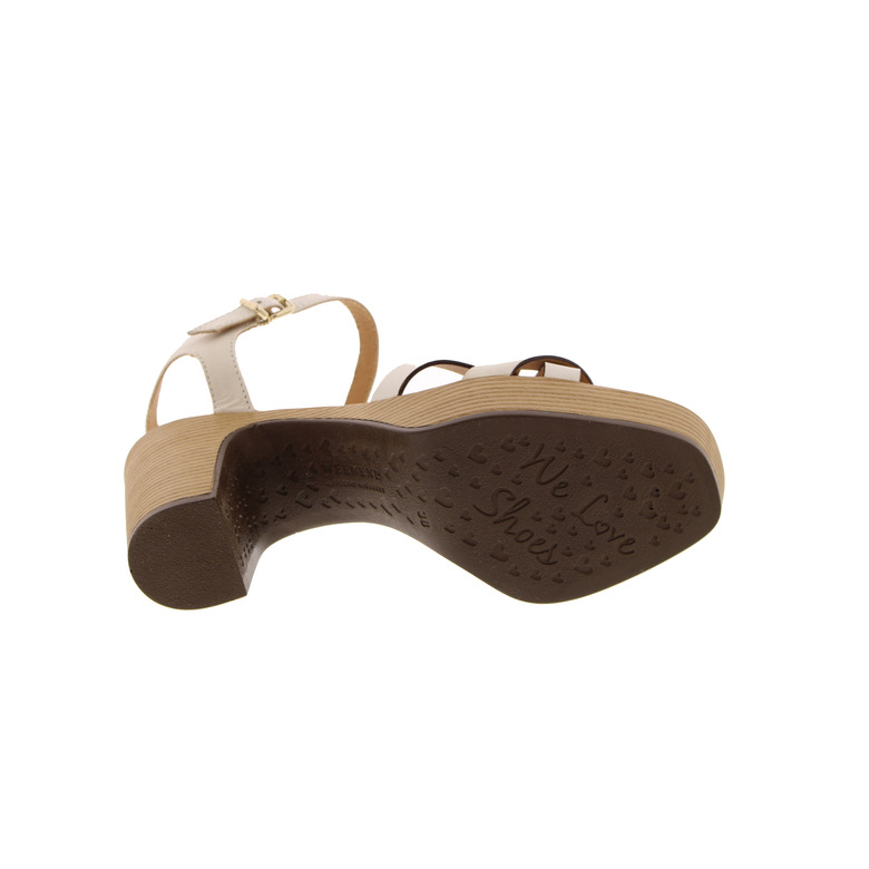 Weekend sandalen wit 5