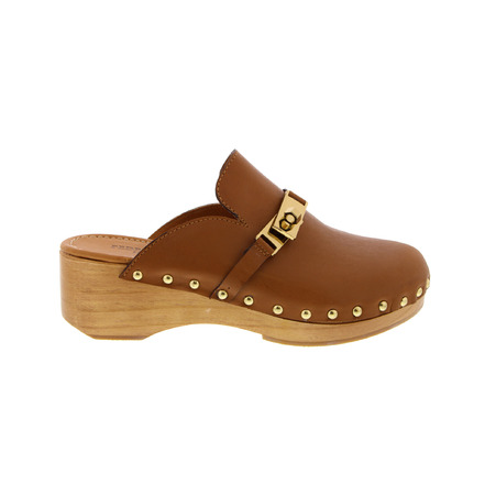 Pedro Miralles slippers cognac