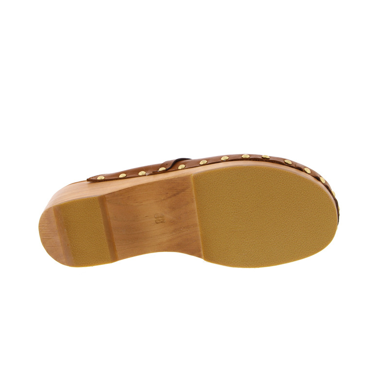 Pedro Miralles slippers cognac 5