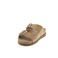 Mephisto thong slippers taupe 3