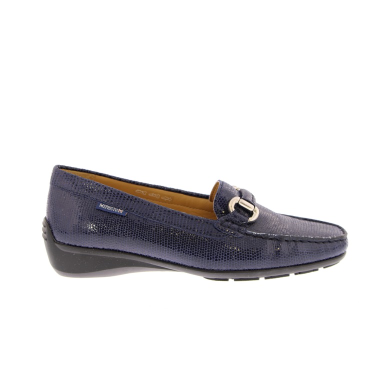 Mephisto mocassins blauw