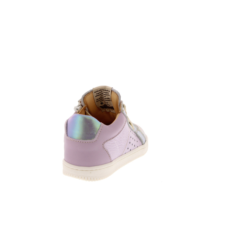 Ocra veterschoenen lila 4