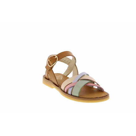 Stones And Bones sandalen cognac