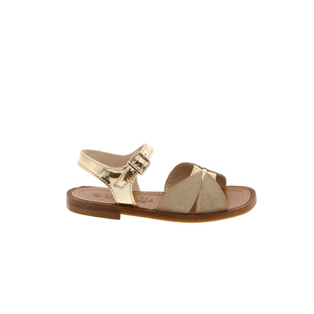 Beberlis sandalen goud