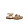 Beberlis sandalen goud 1