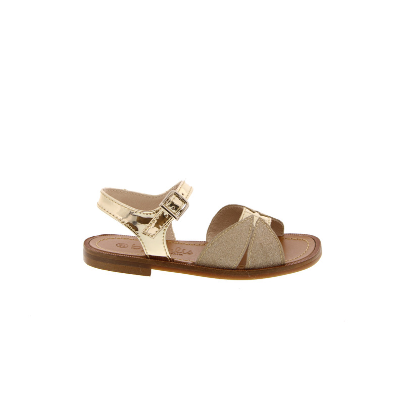 Beberlis sandalen goud