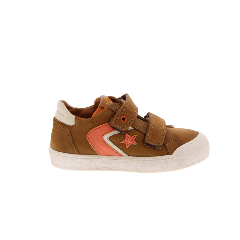Stones And Bones lage schoenen cognac