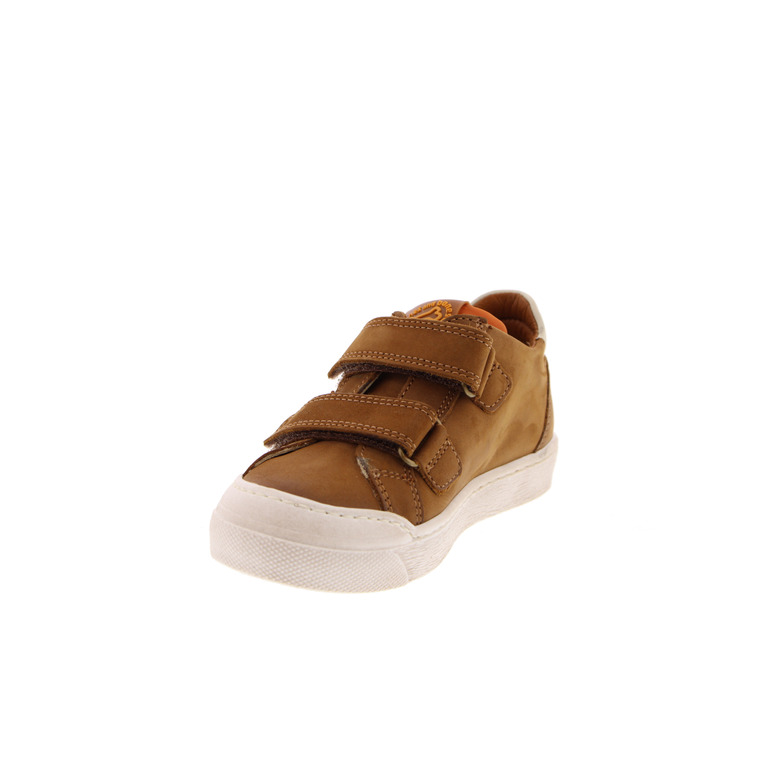 Stones And Bones lage schoenen cognac 3